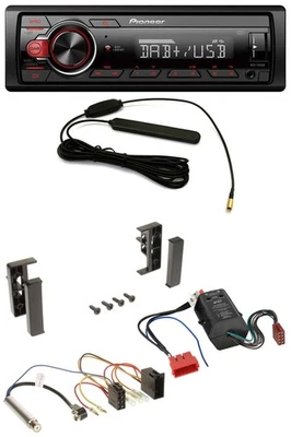 Pioneer MP3 DAB 1DIN AUX USB Autoradio für Audi A2 A3 8L A6 C5 A4 B5 Bose Aktivs - Bild 1 von 4