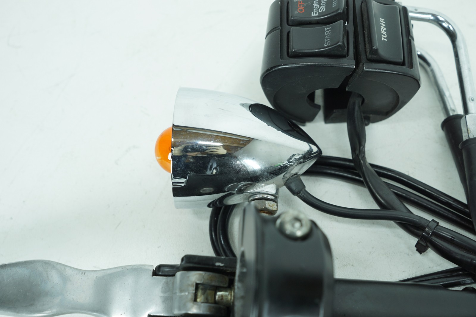 93 Harley Sportster 1200 Right Engine Start Kill Switches Brake Master Cylinder