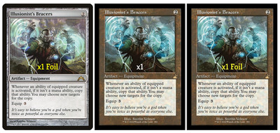 MTG GTC RVR Illusionist's Bracers MINT (SELECT)