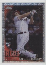 2010 Topps Chrome X-Fractor Chris Heisey #192 a8m