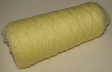 3oz Cone, Beaunit Fibers, Rayon, Bright Yellow, Machine/Hand Knitting Yarn