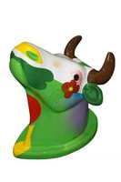 Design Kuh Figur Statue Skulptur Figuren Skulpturen Dekoration Deko BüSte Rind