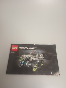 Lego Technic Police Interceptor 42047 Manual NO BRICKS