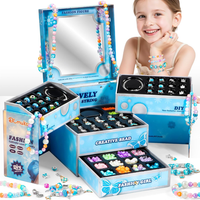 BLmukce Schmuck-Bastelset FüR Kinder – Charm-Armband & Perlen DIY Set FüR MäDche