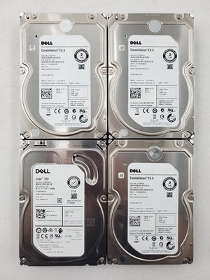 LOT OF 4  2TB  DELL DESKTOP HDD 3.5'' SATA HARD DRIVE (663)