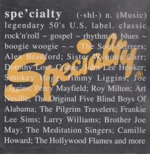 Various Artists It's Spelt Specialty CD Germany Ace 1994 compilation CDSPEC1