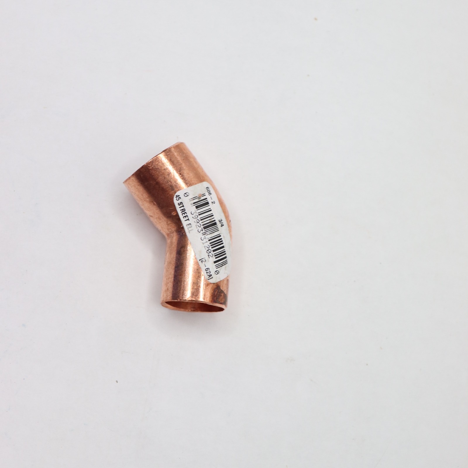 (10-Pk) Nibco Copper Pressure 45-Degree Elbow 3/4" C606234