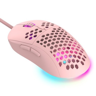 M1 Ultralight Honeycomb Gaming Mouse Wired, 75g Lightweight, 12,800 DPI Optic...