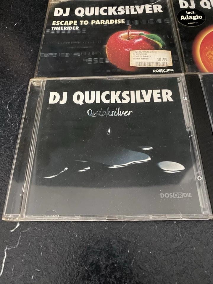 8x DJ QUICKSILVER Album + Single COLLECTION Planet Love Escape Paradise Remixes - Bild 2 von 4
