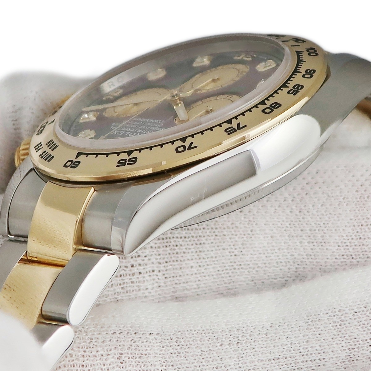 Sora k  Rolex Daytona 116503 Two Tone Black Dial Mens Watch – Phigora