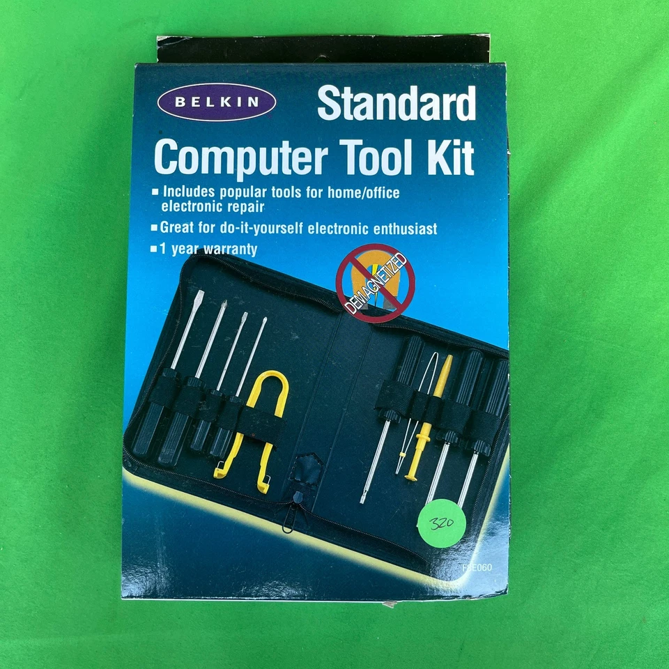 Belkin Standard Computer Tool Kit 10 Piece NEW In BOX - Image 3 of 4