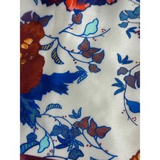 Roland Mouret Floral Silk Print Pocket Square