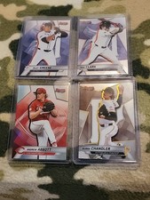 Lot Of 4 2025 Bowman's Best Base And Refractor Tiger Pirates Reds