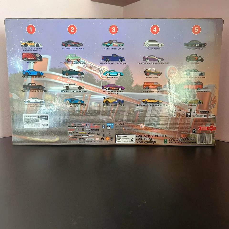 Hot Wheels Boulevard Premium 25x set box auto 2024 - Immagine 4 di 4
