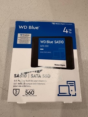 WD Blue SA510 4TB SATA 2.5'' Internal SSD (WDS400T3B0A)