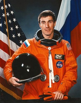 Soviet cosmonaut Sergei Krikaliov aboard Mir space station ''Last Soviet citizen''