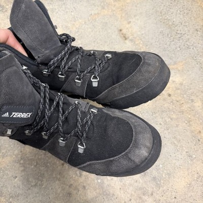 Adidas Terrex Hiking Boots Mens Size 10 Black Gray Traxion  display picture 1