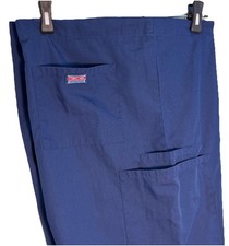 Authentic Cherokee Workwear Unisex Navy Blue Medical Scrubs Set In Size Large.