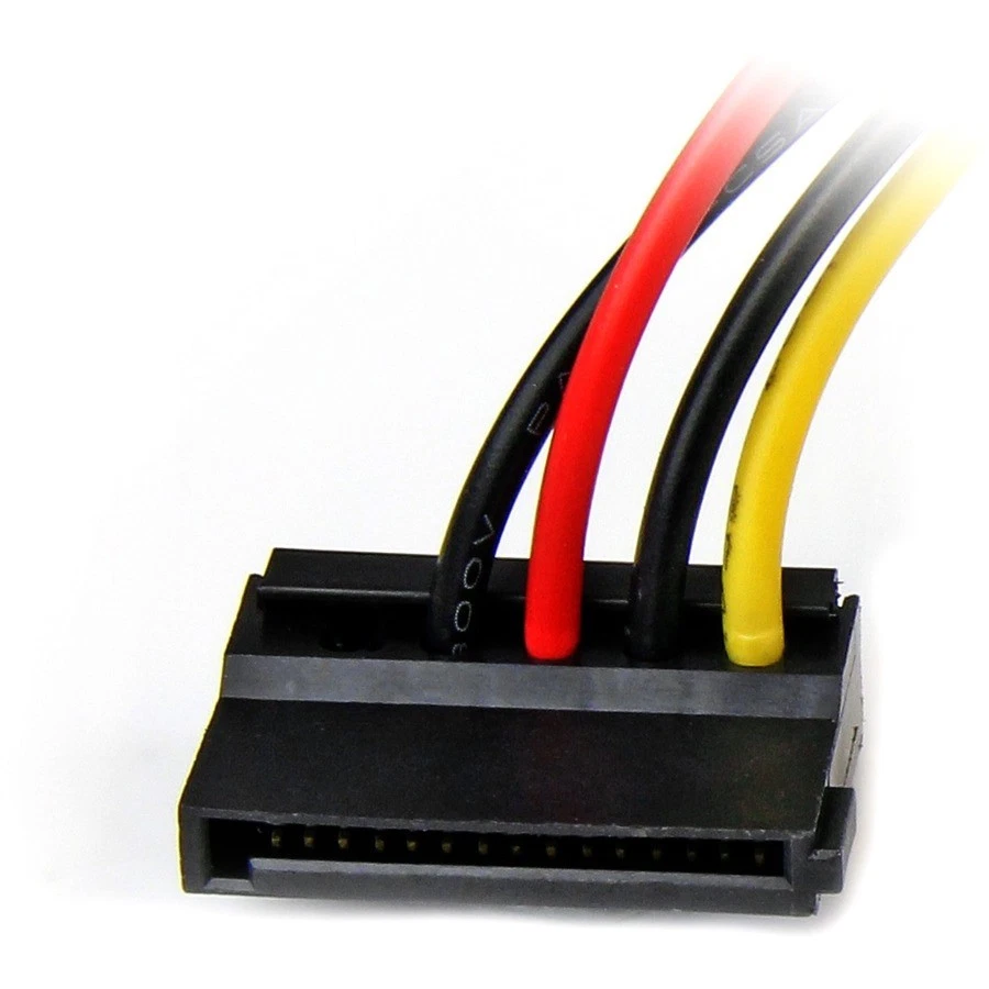 StarTech 6in 4 Pin LP4 to Left Angle SATA Power Cable Adapter (SATAPOWADPL) - Image 4 of 4