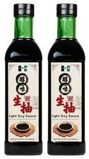 NPG Premium Tamari Light Soy Sauce 16.9 FL Oz Pack of 2, Sauces for Fish, Dum...