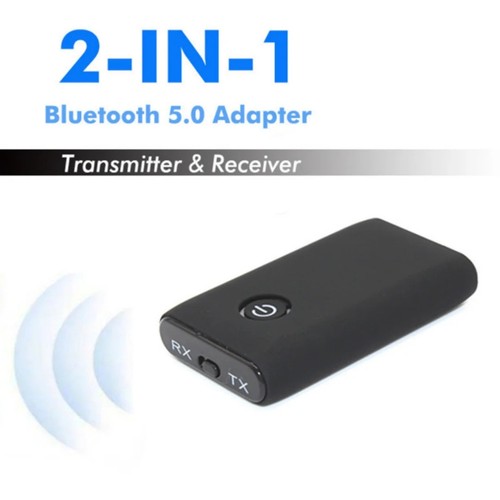 2 in 1 Wireless 5.0 Bluetooth Transmitter Receiver Adapter Audio 3.5mm Jack Aux - 第 1/6 張圖片