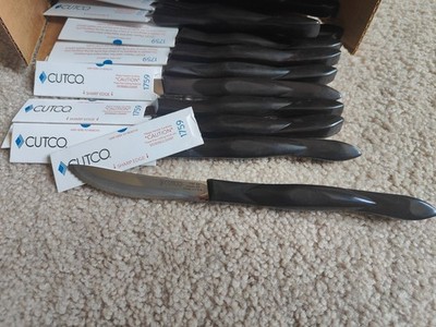 FRESHLY SERVICED BY THE CUTCO SERVICE CENTER!!! Cutco 1759 Table Knife - Black