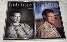 Randy Travis - Greatest Hits Volumes 1  2 Audio Cassettes, 1992 Sealed BMG