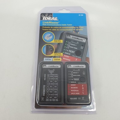 IDEAL LinkMaster Data Communications Cable Tester 62-200