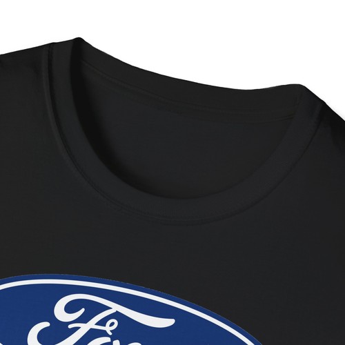 Retro Car Logo Tee, Ford Blue Oval Shirt, Vintage Auto Racing Top, Unisex - Picture 16 of 65
