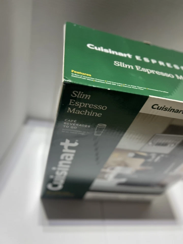 NUEVO Sellado Cuisinart Espresso Bar Collection Slim Espresso Machine EM160 –  Foto 2 de 4