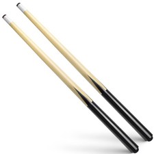 Billiard House Cue Sticks Pool Cues 2-Piece 36 Inches Billiard Tips 13mm Hous...
