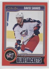 2014-15 O-Pee-Chee Wrapper Redemption Red Border David Savard #472 1p3