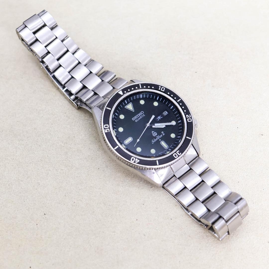 SEIKO　SilverWave Z クォーツ 腕時計　7546-6060　希少 Seiko Silverwave Z 7546-6060 Quartz Men's Watch Used Vintage