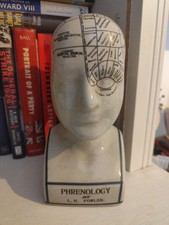 VINTAGE PHRENOLOGY HEAD by L N FOWLER