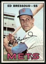 1967 Topps #121 Ed Bressoud VG/VG-EX