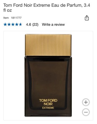 TOM FORD NOIR EXTREME EAU DE PARFUM SPRAY 100 ML/3.4 FL.OZ. NIB