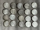 1964 JFK Kennedy 90% Silver Half Dollar Roll of 20 Coins Circulated