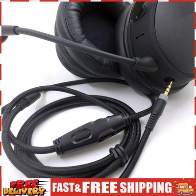 1.5m Headphone Audio Cable Cord Line Replacement with Tuning for HyperX Cloud SN