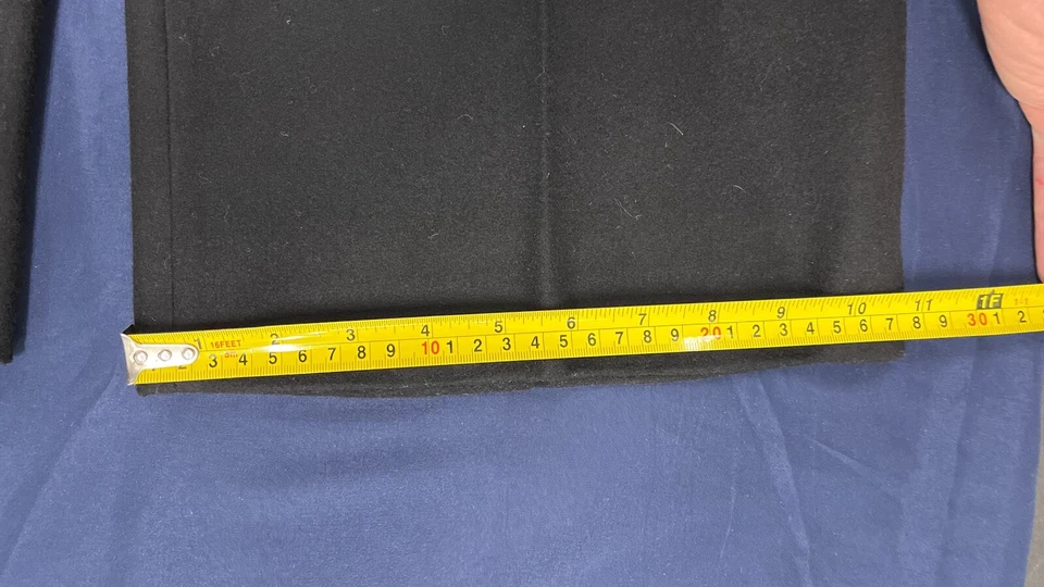 GUCCI WOOL PANTS TROUSERS Black Size 50 - Image 4 of 4