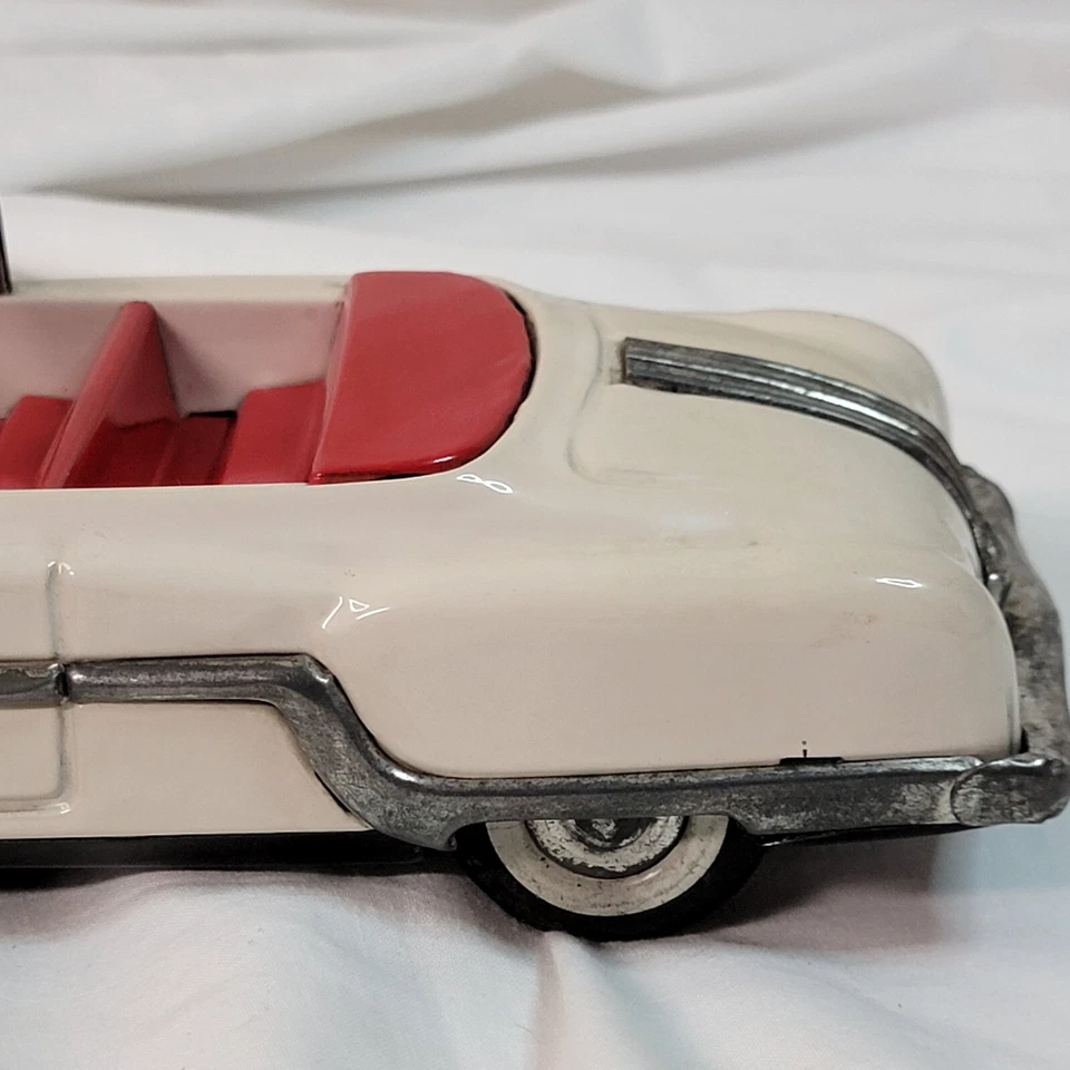 Pontiac Star Chief 1954 convertible juguete de hojalata coche de fricción modelo Japón Foto 4 de 4