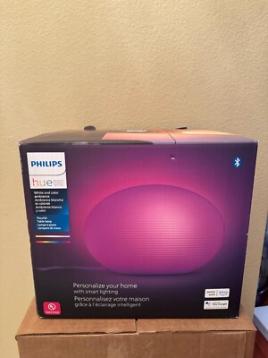 Philips Hue 6.9'' Flourish White and Color Ambiance Table Lamp *IN HAND*