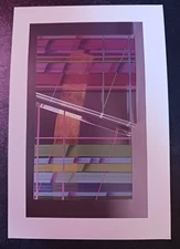 postcard art artist gallery invitation Robert Lamarre Textile art Quebec Canada