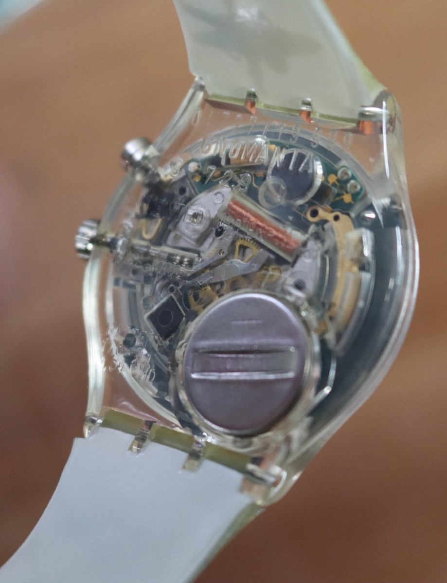RARE VINTAGE 1997 SWATCH MUSHROOM WATCH CLUB SPECIAL
