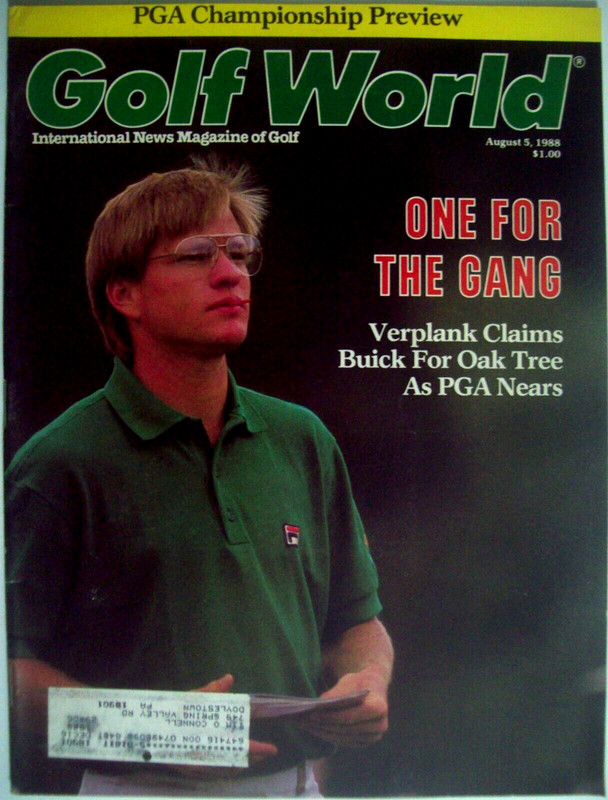 August 5, 1988 Golf World Magazine - SCOTT VERPLANK Wins the Buick Open