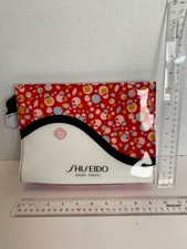 Shiseido Ginza Tokyo Waterproof PVC Cosmetic Makeup Bag