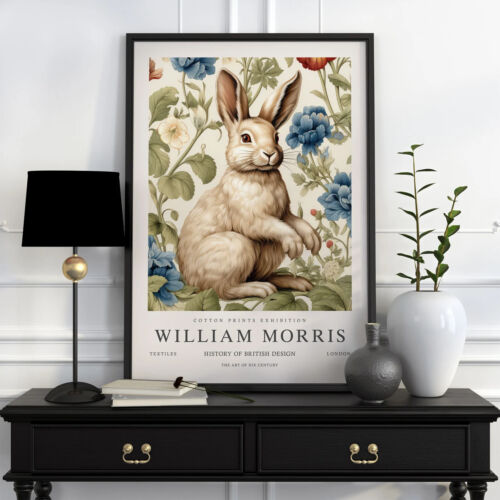 William Morris Print, William Morris Exhibition Print, William Morris Post  (2) - Picture 1 of 7