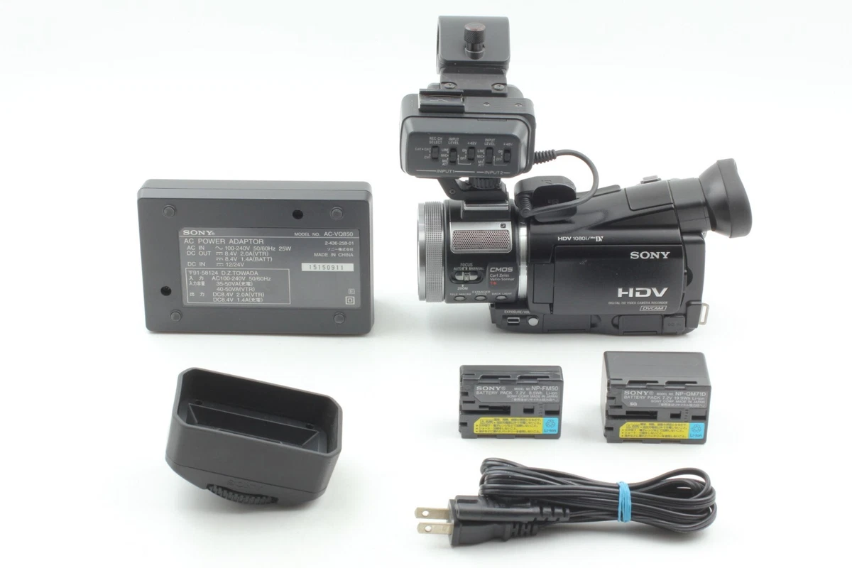 [Near MINT+++] Sony HVR-A1J Professional HD Camcorder HDV miniDV From Japan