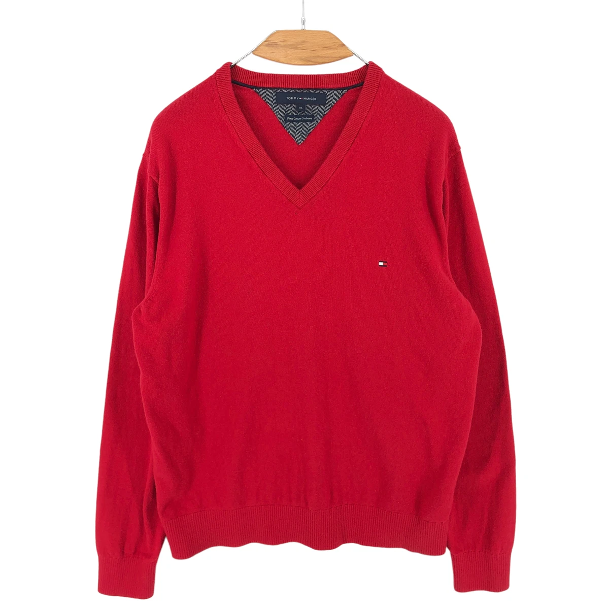 Tommy hilfiger best sale pima v neck
