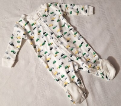 GYMBOREE Auto Baby One Piece Car Sleeper 0-3 3-6 Month or Preemie Choice
