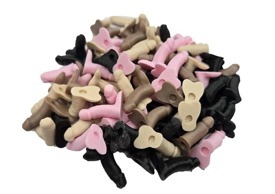 Bolsa de pollas | Polla a granel | Pene pequeño | Favores de fiesta | Despedida de soltera | Novedad Foto 3 de 4